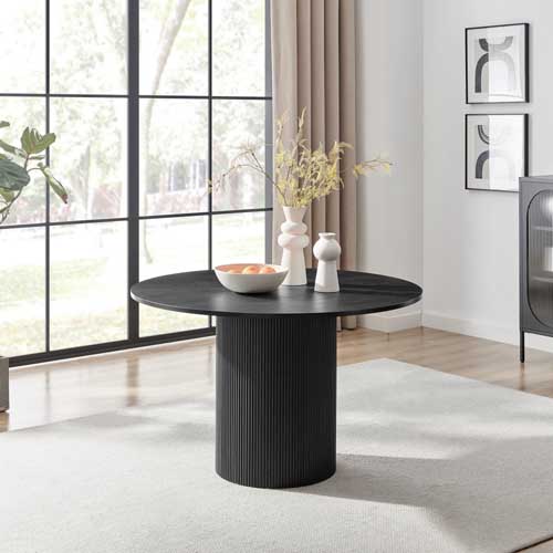 Round dining tables