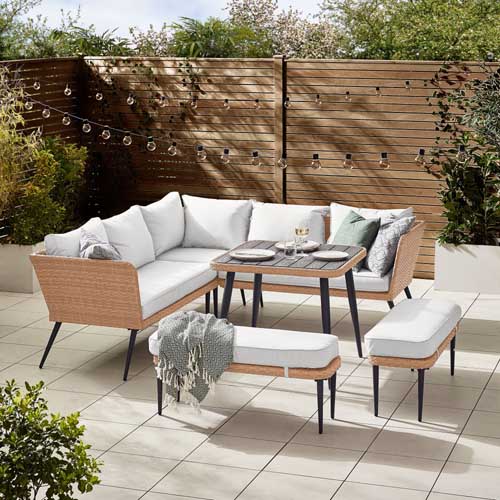 8 Seater Garden Sofas