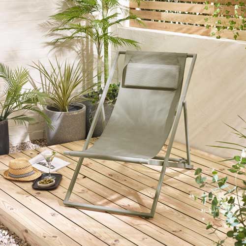 Metal Garden Deck Chairs