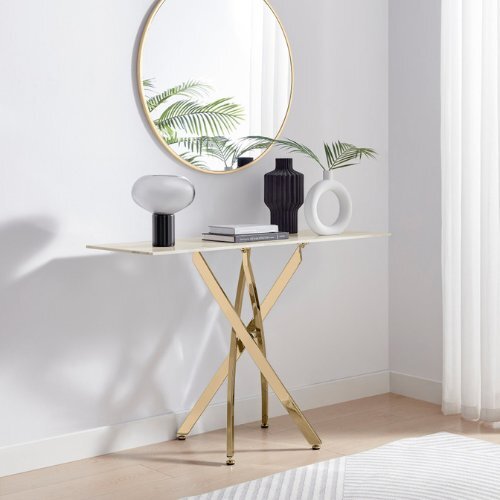 Gold console tables