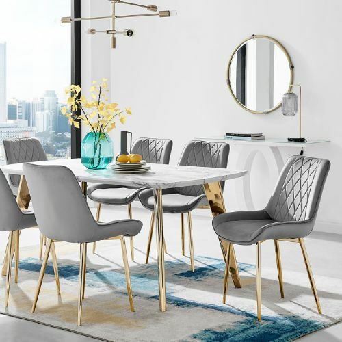 Gold Leg Dining Set Category Image