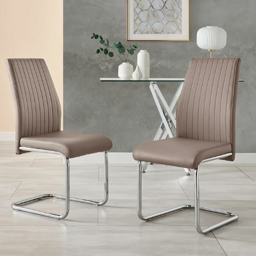 Silver Leg Dining Chairs Category Image