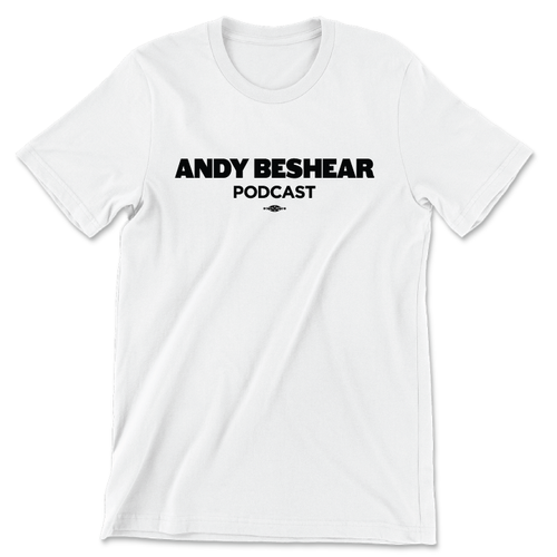 Andy Beshear Podcast (Unisex White Tee)