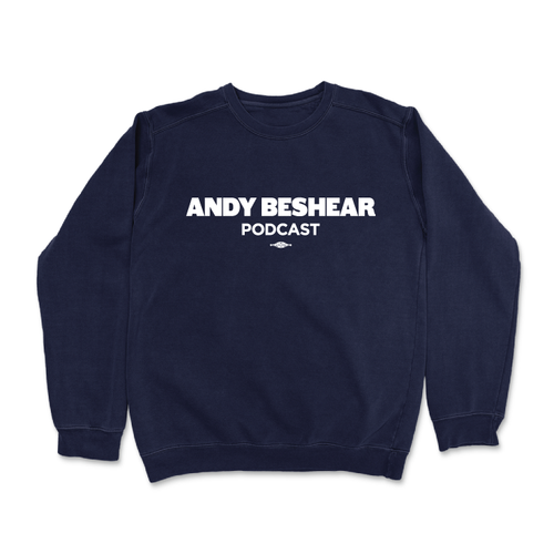 Andy Beshear Podcast (Navy Crewneck Sweater)