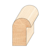 (3024-P/W) 20mm Plainwood "Hockey" Moulding (price per length)