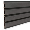 Grey Composite Slatted Wall Cladding 219mm x 26mm x 2400mm