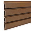 Ranch Oak Composite Slatted Wall Cladding 219mm x 26mm x 2400mm
