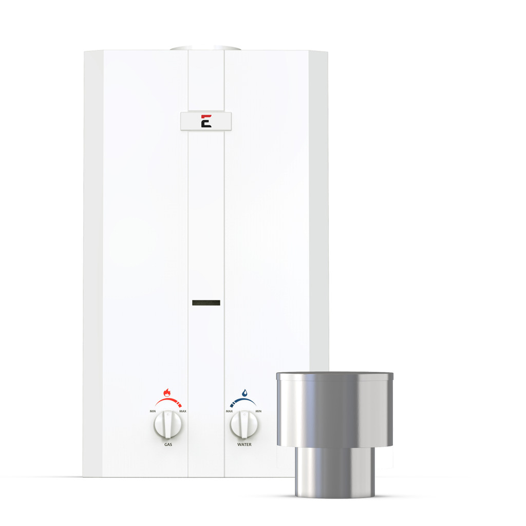 L10 3.0  GPM Portable Tankless Water Heater without rain cap front view