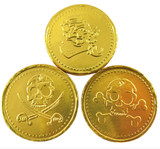 Milk Chocolate Coins 1kg - Pirate Gold (Loose Coins Approx 135)
