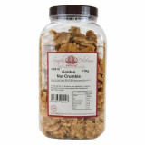 Delicious Peanut Brittle hand broken into bite sized pieces. Great Value Jar weighing 2.3kg. 