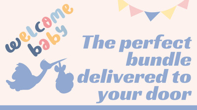 The perfect bundle of joy delivered to your door!