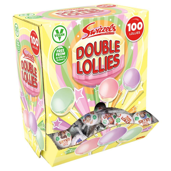 Double Lollies Box of 100