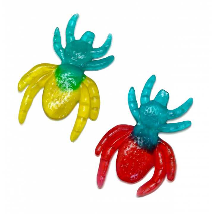 Giant Gummy Spiders

Fruit flavoured spooky giant spiders perfect for Halloween party bags and party decorations.