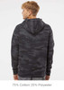 IND4000P Independent Adult Heavyweight Hooded Sweatshirt | Black Camo