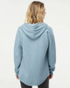 Independent Trading Co. PRM2500 Women's California Wave Wash Hoodie | Misty Blue