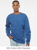 ITC Mens Crewneck Sweatshirt-SS3000-Small-Army Hther at  Men's  Clothing store