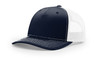 Richardson 112FP  Trucker Cap | Navy/ White