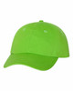 Valucap VC300A Bio-Washed Classic Dad's Cap | Neon Green