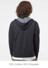 Independent AFX90UNZ Unisex Lightweight Full-Zip Hooded Sweatshirt | Charcoal Heather