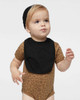 Rabbit Skins 1005   Infant Premium Jersey Bib | Black
