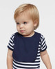 Rabbit Skins 1005   Infant Premium Jersey Bib | Navy