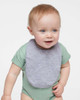 Rabbit Skins 1005   Infant Premium Jersey Bib | Heather