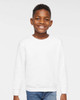 Rabbit Skins 3317 Toddler Fleece Crewnneck Sweatshirt | White