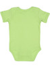 Rabbit Skins 4400 Infant Baby Rib Bodysuit | Key Lime