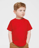 Rabbit Skins 3321  Toddler Fine Jersey Tee | Red