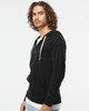 Independent Trading Co. SS1000Z Icon Unisex Lightweight Loopback Terry Full-Zip Hoodie | Black