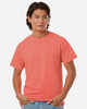M&O 4800 Gold Soft Touch T-Shirt | Heather Coral