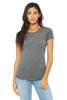 Bella+Canvas 8413  Cameron Tri-Blend Short Sleeve Tee | Grey Triblend