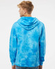 Independent Trading Co. PRM4500TD Unisex Midweight Tie-Dyed Hooded Sweatshirt | Tie Dye Aqua Blue