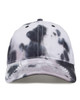 The Game GB482 Asbury Tie-Dyed Twill Cap | Greyscale