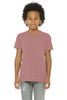 3413Y BELLA + CANVAS Youth Triblend Tee | Mauve Triblend