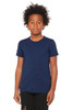 3413Y BELLA + CANVAS Youth Triblend Tee | Navy Triblend