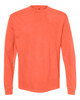 Comfort Colors 6014 Garment-Dyed Heavyweight Long Sleeve T-Shirt | Neon Red Orange