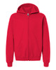 Gildan 18600B Heavy Blend™ Youth Full-Zip Hooded Sweatshirt | Red