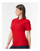 Gildan 64800L Softstyle® Women's Pique Polo | Red