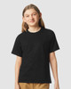 Gildan 67000B Softstyle® Youth CVC T-Shirt | Pitch Black