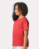 Gildan 67000B Softstyle® Youth CVC T-Shirt | Red Mist