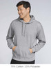 Gildan SF500 Softstyle® Midweight Hooded Sweatshirt | Sport Grey