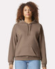 Gildan SF500 Softstyle® Midweight Hooded Sweatshirt | Brown Savana