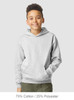Gildan SF500B Softstyle® Youth Midweight Hooded Sweatshirt | Sport Grey