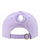 Infinity Her CASSIE Women's Pigment-Dyed with Fashion Undervisor Cap | Lavender/ Stripes