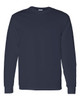Gildan 5400 Heavy Cotton™ Long Sleeve T-shirt | Navy