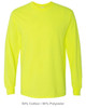 Gildan 5400 Heavy Cotton™ Long Sleeve T-shirt | Safety Green
