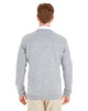Harriton M425 Men's Pilbloc™ V-Neck Button Cardigan Sweater | Grey Heather