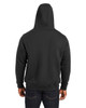 Harriton M711 ClimaBloc™ Lined Heavyweight Hooded Sweatshirt | Black