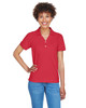 Devon & Jones D100W Ladies' Pique Polo Shirt | Red